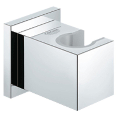 Grohe Euphoria Cube Handdouchehouder - niet verstelbaar - vierkante rozet - chroom