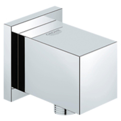 GROHE Euphoria Cube Coude mural filetage extérieur sécurité contre retour d'eau chrome