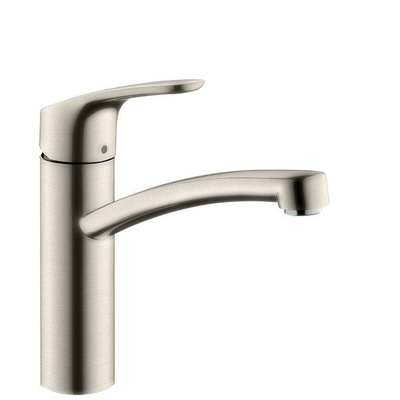 Hansgrohe Focus E2 keukenkraan RVS look