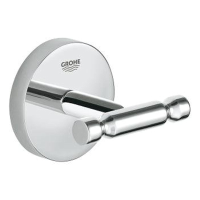 GROHE Bau Cosmopolitan crochet de serviette - rond - double - chrome