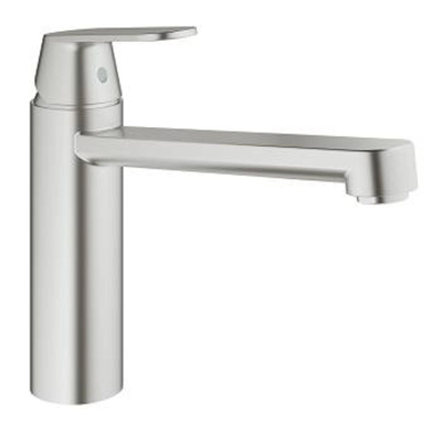 GROHE Eurosmart Cosmopolitan Robinet de cuisine avec bec medium Inox