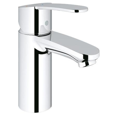 GROHE Eurostyle Cosmopolitan wastafelkraan - opbouw - voorsprong 10.2cm - zonder waste - chroom