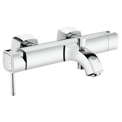 GROHE Grandera badkraan met handdouche houder met koppelingen met omstel chroom