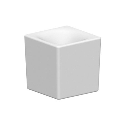 Royal plaza Friens fontaine 24x24x24cm sans trou de robinetterie blanc