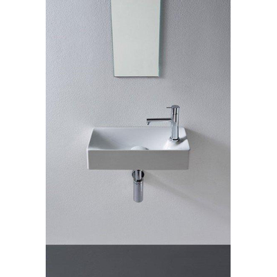 Royal Plaza Jelsum lave-mains 45x22cm avec 1 trou de robinetterie blanc