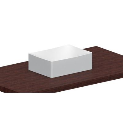 Royal Plaza Jelsum vasque à poser 30x22cm sans trou de robinetterie blanc