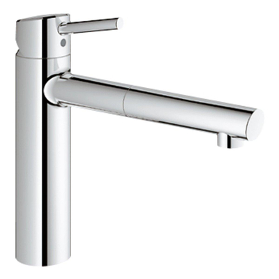 Grohe Concetto Keukenkraan - uittrekbare uitloop - chroom