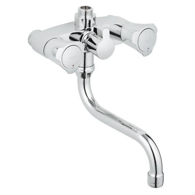Grohe Costa L Douchekraan - met omstel - HOH 12cm - chroom