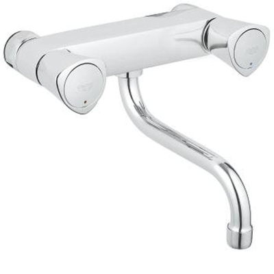 Grohe Costa S Keukenkraan - onderuitloop - inbouw - chroom