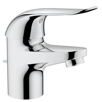 Grohe Eurosmart Care Wastafelkraan - met waste - chroom