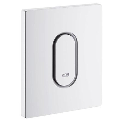 GROHE Arena cosmopolitan plaque de commande d'urinoir avec ensemble de fonctionnement mécanique blanc