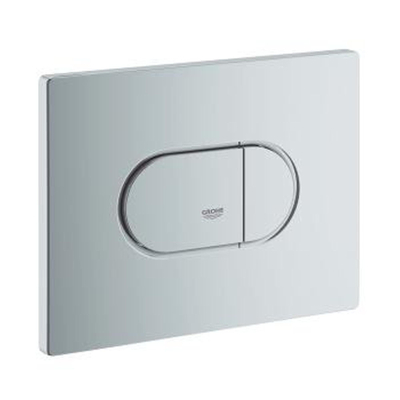 GROHE Arena Cosmopolitan wc bedieningsplaat horizontaal mat chroom