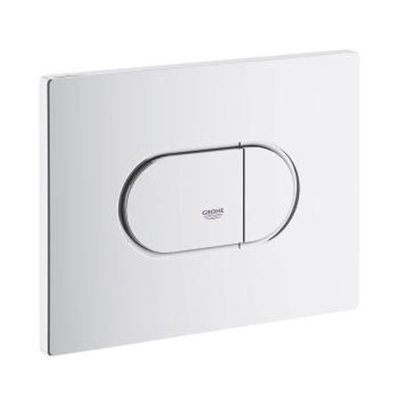 GROHE Arena Cosmopolitan plaque de commande WC horizontale blanche