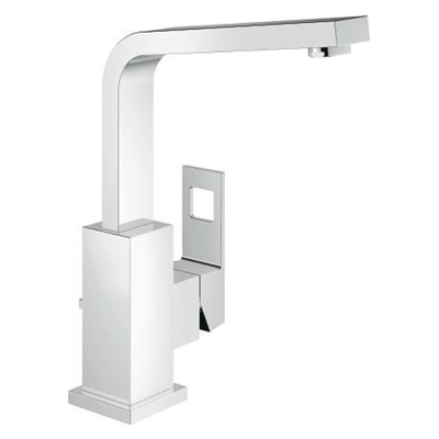 GROHE Eurocube waterbesparende wastafelkraan met waste chroom SHOWROOMMODEL