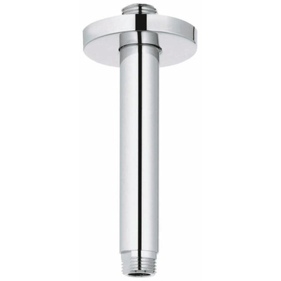 Grohe Rainshower Plafondarm - 14cm - ronde rozet - chroom