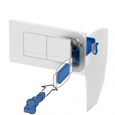 Wisa XT Wisa Clean XT portique pour tablettes FrescoBlue excl. plaque de commande Wisa XT Kantos