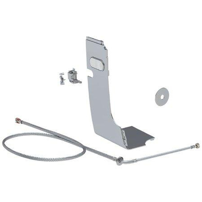 Geberit AquaClean mera wateraansluitset - voor sigma reservoiraansluiting - hoogglans chroom