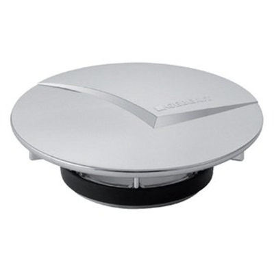 Geberit rosette de recouvrement pour bonde de receveur de douche 150125 chrome structuré