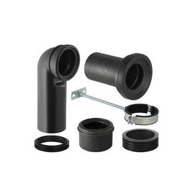 Geberit kit de raccordement pour cuvette au sol évacuation vers le mur