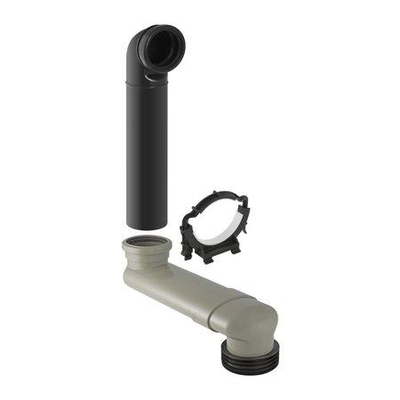 Geberit kit de raccordement pour cuvette au sol évacuation avec coude décalé