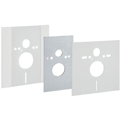 Geberit Duofix Plaque de recouvrement pour élément WC Duofix UP300 Inox