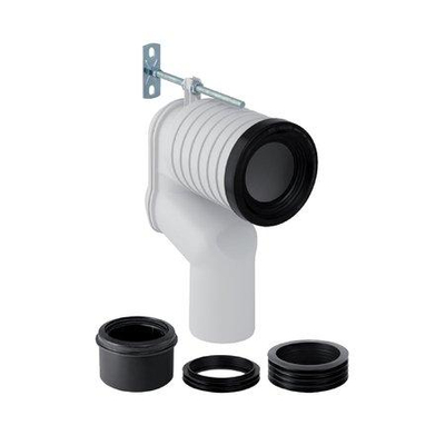 Geberit Monolith kit de raccordement v cuvette au sol avec évacuation au sol vers WC suspendu