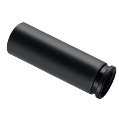 Geberit afvoer manchet - voor hangWC's - PE - kunststof - D90 - L - 310mm - zwart (wit)