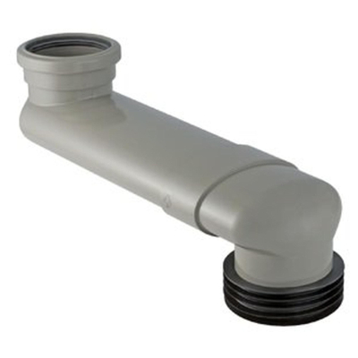 Geberit tuyau connexion WC d'angle épaisseur tuyau 72mm 90 110mm et réglable de 14.5cm à 34.5cm