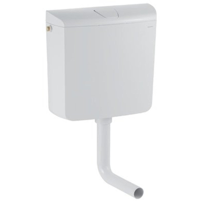 Geberit réservoir bas avec commande chasse/arrêt blanc alpin