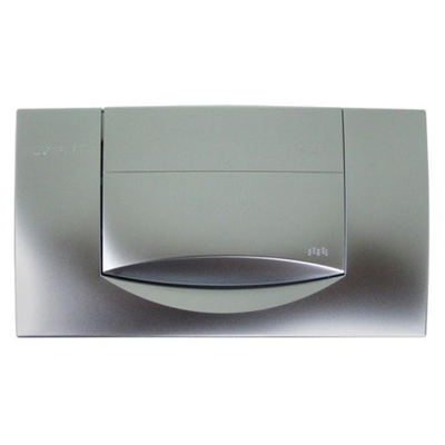 Geberit Jazzline 200F bedieningplaat - met frontbediening - voor toilet - 34x18.5cm - mat chroom