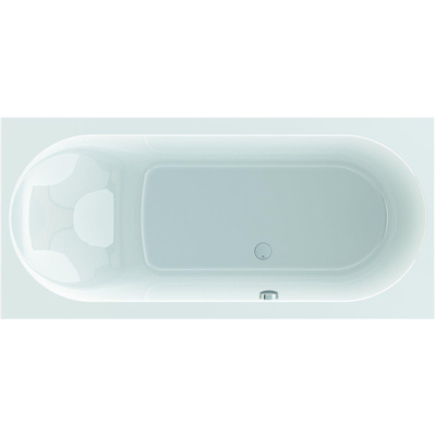 WaveDesign by Wisa Baignoire allongée Tesa 170x80x50cm 52cm rectangulaire Acrylique Blanc