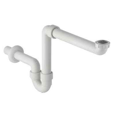 Geberit Leidingsifon - 0 - 90 - 180 graden - wit