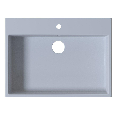 Royal Plaza Sorbus Lavabo pour meuble 60x45cm avec 1 trou de robinet et trop-plein Blanc