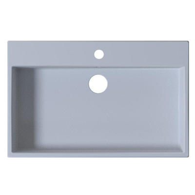 Royal Plaza Sorbus Lavabo pour meuble 70x45cm avec 1 trou de robinet et trop-plein Blanc