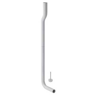 Geberit spoelbocht - voor halfhoge opstelling - L - 103x22cm - D - 50x45mm - wit
