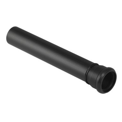 Geberit spoelbuis verlengstuk - voor inbouw reservoirs - zwart