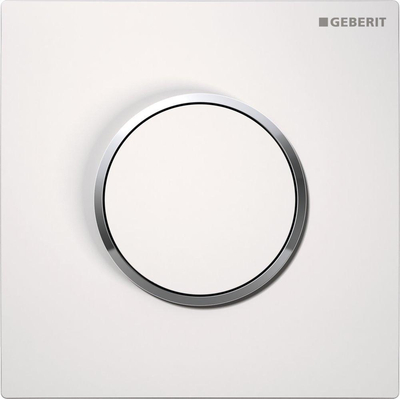 Geberit HyTouch Sigma 10 Plaque de commande pour WC pneumatique Blanc brillant