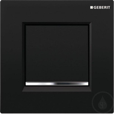 Geberit Type 30 panneau de commande urinoir chrome noir