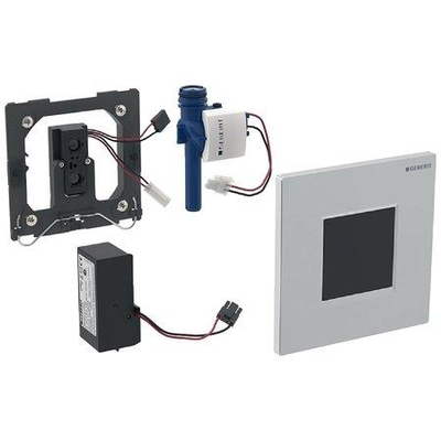Geberit type 20 plaque de commande pour urinoir - 230V - carré - noir