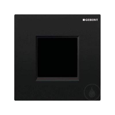 Geberit type 20 plaque de commande pour urinoir - 230V - carré - noir
