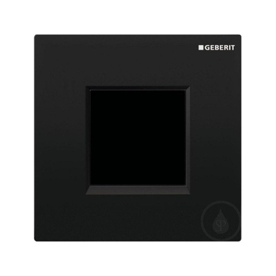 Geberit type 20 plaque de commande pour urinoir - 230V - carré - noir