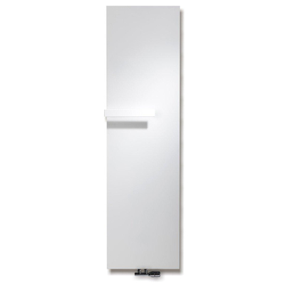 Vasco Vertiline VG designradiator verticaal vlak 1820x408mm 1120W (11166 09) aansluiting 1188 antraciet (M301)