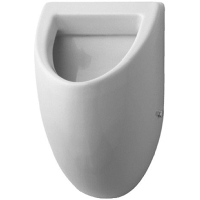 Duravit Fizz Urinoir afzuigend - met bevestiging - met achterinlaat - wit
