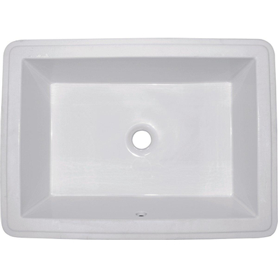 Ideal Standard Strada lavabo encastré sous plan 60x43.5cm avec trop-plein sans trou de robinetterie blanc