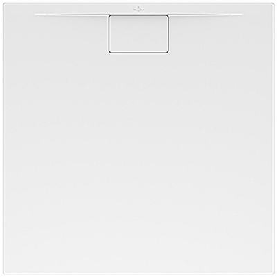 Villeroy & Boch Architectura Metalrim douchebak acryl vierkant 80x80x4.8cm alpine wit