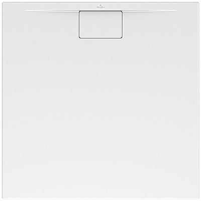 Villeroy & Boch Architectura Metalrim Receveur de douche carré 80x80x4.8cm acrylique blanc alpine