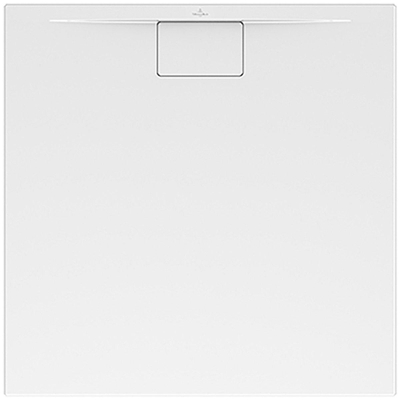 Villeroy & Boch Architectura Metalrim Receveur de douche 100x100x1.5cm acrylique carré Blanc mat