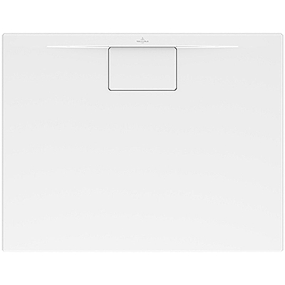 Villeroy & Boch Architectura Metalrim Receveur de douche rectangulaire 100x80x4.8cm acrylique blanc alpine