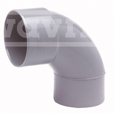 Wavin pvc adhésif coude 90° 110mm socket/spigot