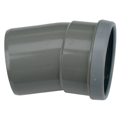Wavin pvc sleeve bend 15125mm socket spigot